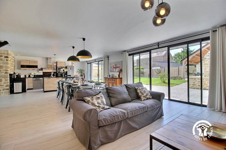 Gîte für 15 Personen, mit Garten und Pool sowie Terrasse in der Bretagne - 4