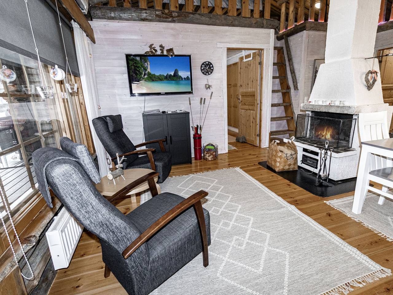 Sallan savu e in Sallatunturi, Lappland