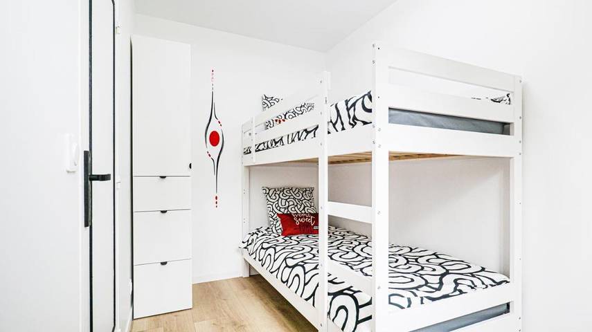 Gîte pour 6 personnes, avec balcon et vue à Bagneux - 3