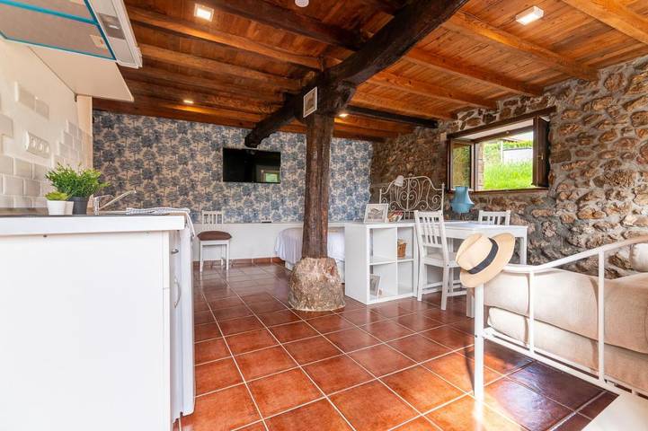 Gîte pour 3 personnes, avec terrasse et vue, animaux acceptés dans Cabárceno - 4