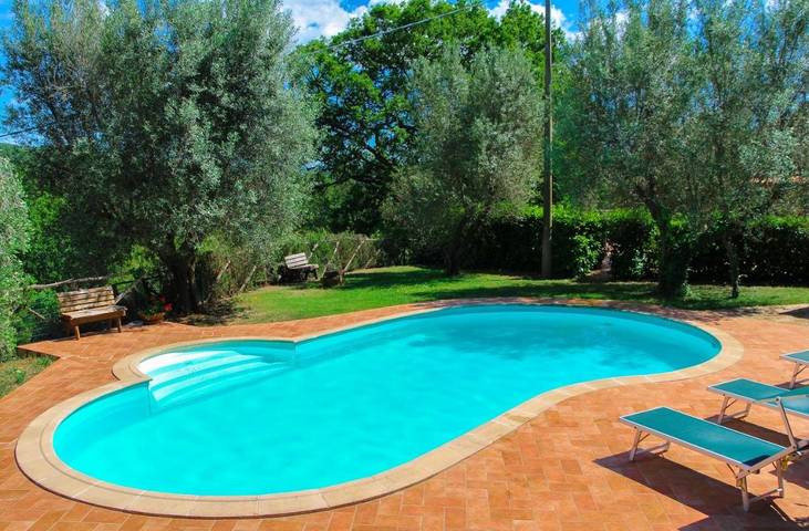 Casa vacanza per 2 persone, con Giardino e Piscina nonché Panorama a Manciano