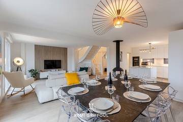 Location de vacances pour 10 personnes, avec sauna et terrasse ainsi que jacuzzi et jardin, animaux acceptés à Gonneville-sur-Honfleur