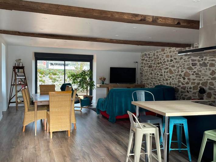 Location de vacances pour 4 personnes, avec terrasse à Roussillon-en-Morvan - 2