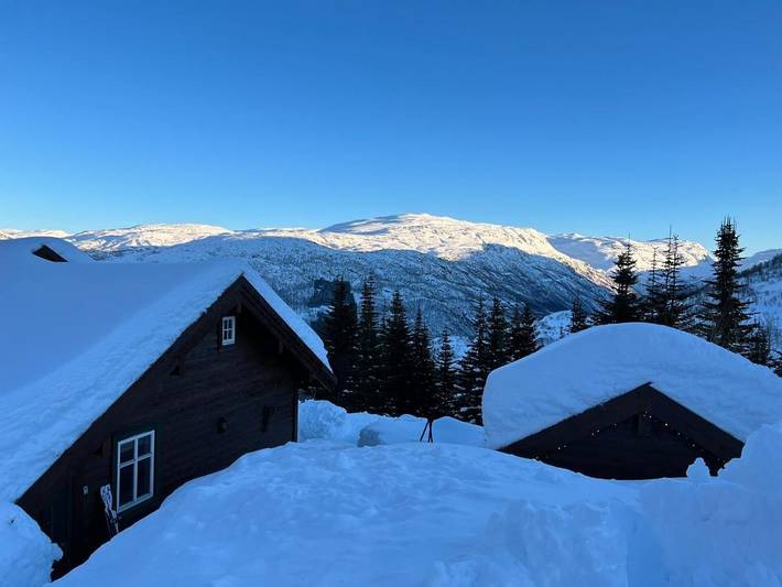 Ferienhaus für 8 Personen, mit Whirlpool und Terrasse sowie Sauna und Ausblick in Odda - 3