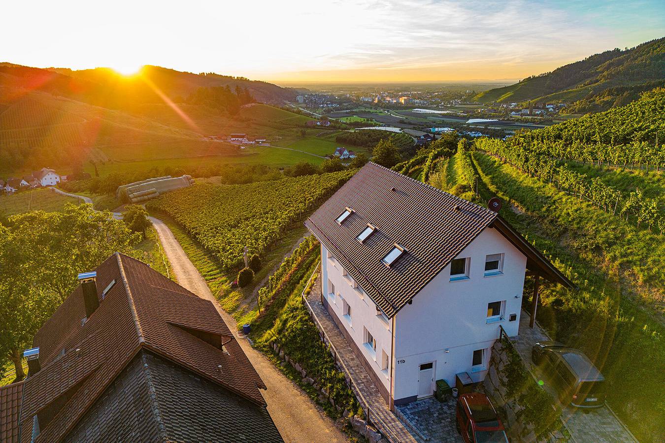 Ganze Wohnung, Ferienwohnung 'Paradieshof' mit Privatterrasse und Wi-Fi in Lautenbach, Mittlerer Schwarzwald