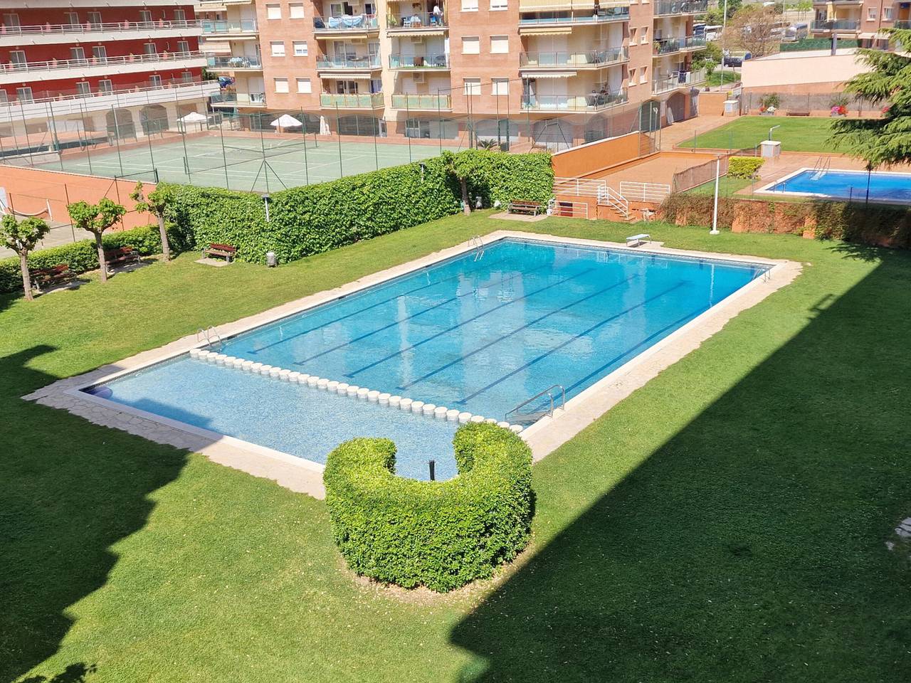 Ganze Wohnung, Apartment in Santa Susanna mit Pool in Strandnähe in Santa Susanna, Costa del Maresme