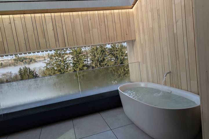 Bauernhof für 2 Personen, mit Sauna und Garten sowie Balkon