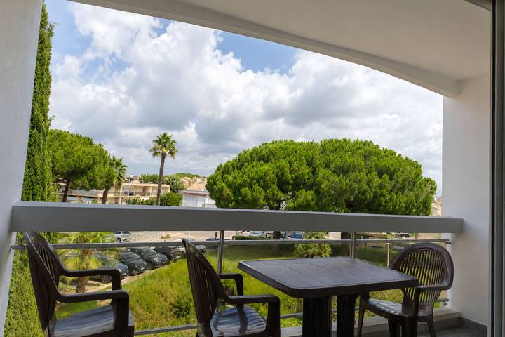 Studio pour 4 personnes, avec Terrasse