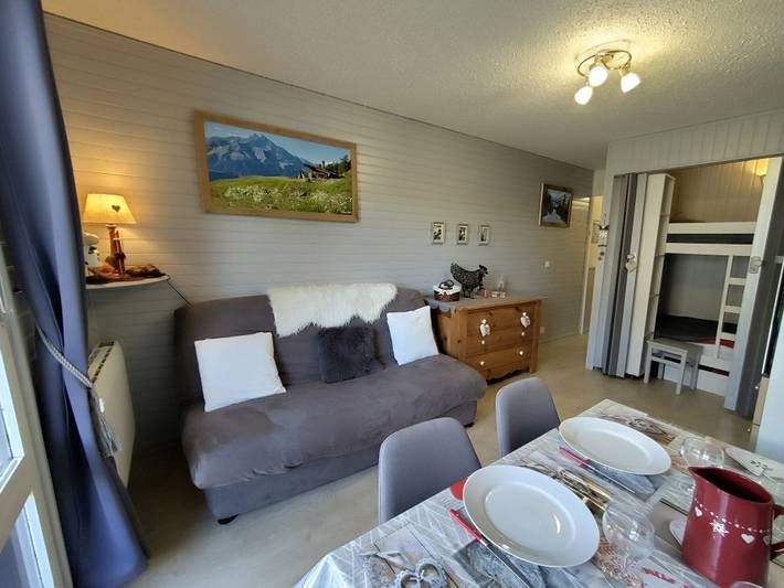 Location de vacances pour 4 personnes, avec Balcon à Aussois