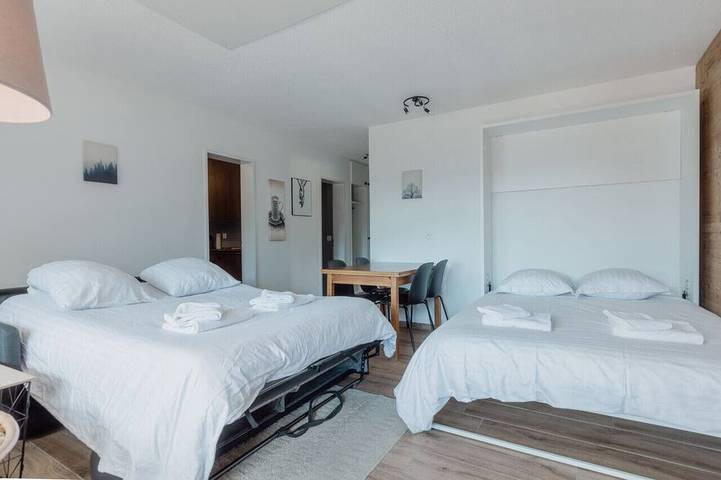Ganze Wohnung, Appartement Avec vue Majestueuse sur les Montagnes in Leukerbad, Leukerbad & Umgebung