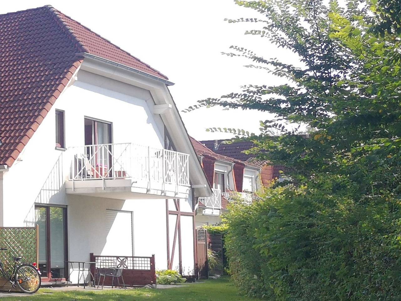 Ganze Ferienwohnung, Ferienwohnung Johanna Terrasse und Gartenblick - Ferienwohnung Johanna mit Terrasse und Gartenblick W 04 in Gustow, Stralsund Umland