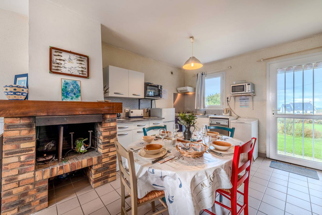 Ferienhaus 'Ker Marian - Les Gîtes Marins Des' mit Meerblick, Gemeinschaftsgarten und Wlan in Plouguerneau, Brest und Umgebung