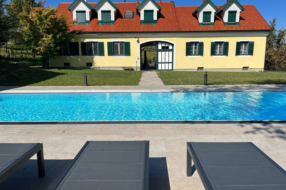 Ganze Wohnung, Dasweinbergblick - Landhaus dasthomas in Jennersdorf, Bezirk Jennersdorf