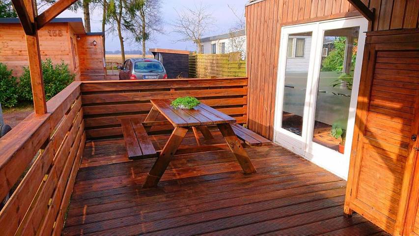 Vakantiewoning voor 2 personen, with Terras and Tuin as well as Kinderzwembad and Uitzicht in Eext