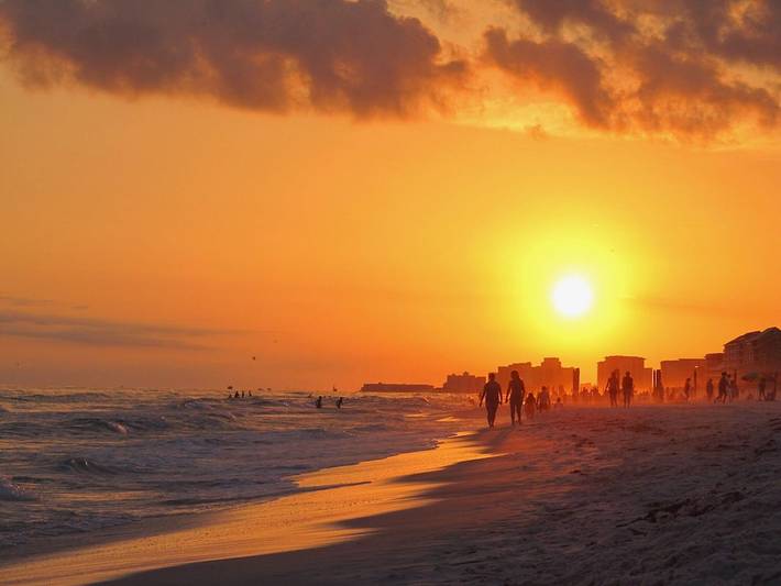Vacation house for 16 people, with balcony and hot tub as well as pool the Florida Panhandle