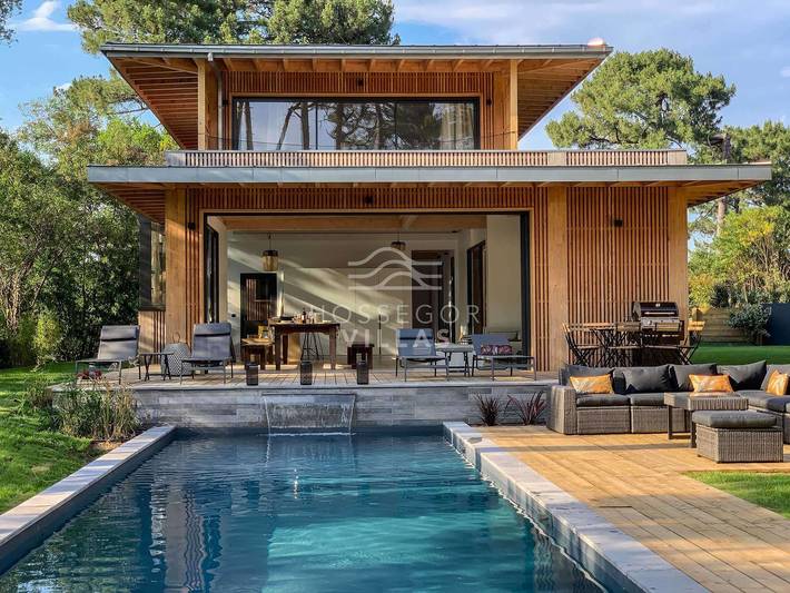 Ferienwohnung für 12 Personen, mit Balkon und Whirlpool sowie Pool und Garten in Hossegor - 2