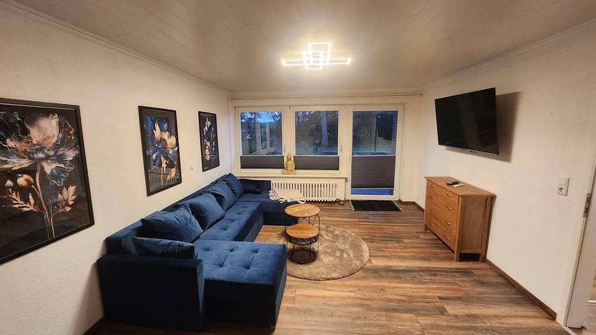 Ferienwohnung für 6 Personen, mit Terrasse und Garten sowie Ausblick, mit Haustier - 1