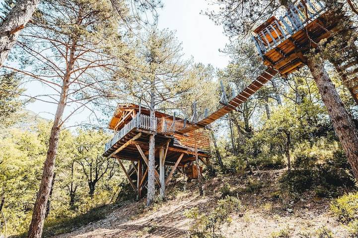 Cabane en bois pour 2 personnes