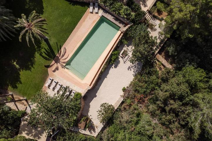 Location de vacances pour 12 personnes, avec piscine ainsi que jardin et vue dans Portinatx - 4