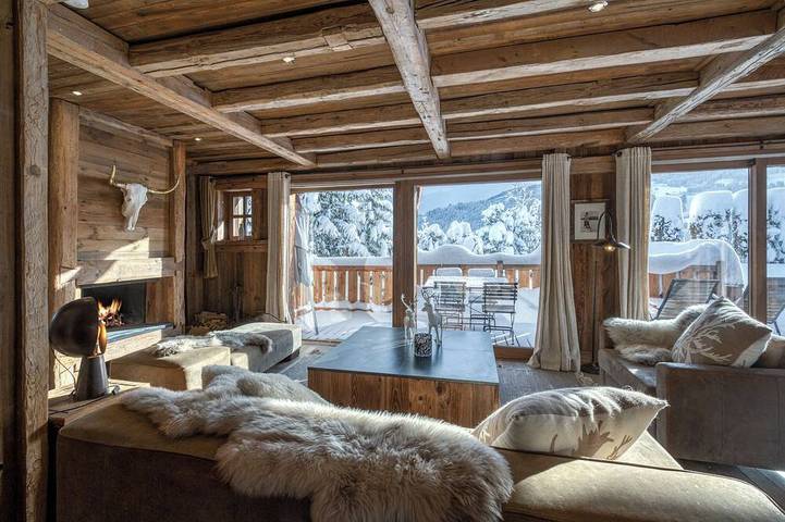 Chalet pour 10 personnes, avec jardin et sauna à Demi-Quartier