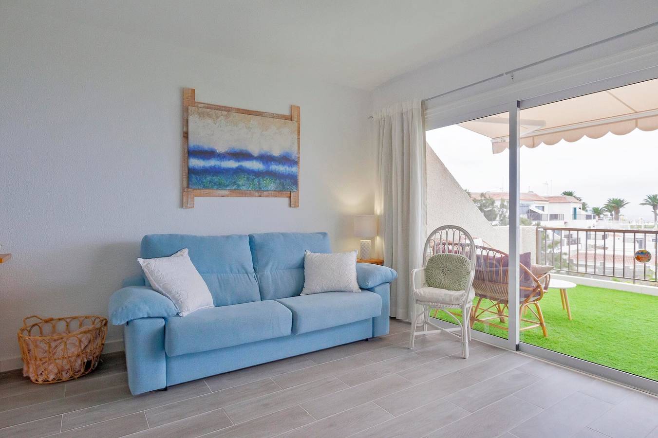 Ferienhaus 'Ocean Lovers' mit Meerblick, Gemeinschaftspool und Wlan in Playa de los Guíos, Santiago del Teide