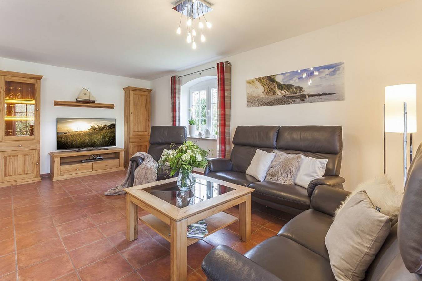 Haus in toller Lage mit Garten, Sauna und Kamin - Haus Eichenwald in Glowe, Région de Rügen