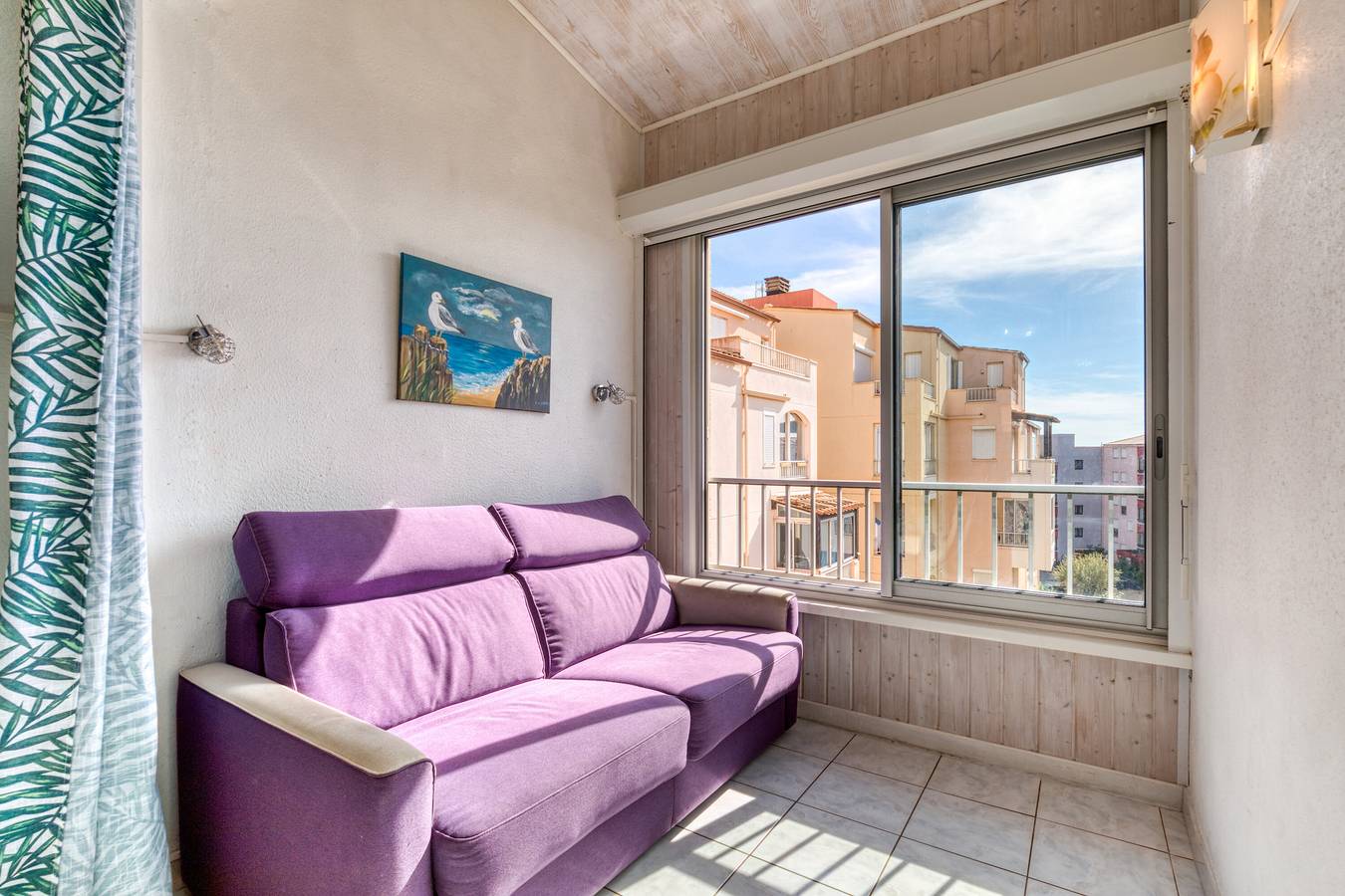 Ganze Wohnung, Apartment 'Sur Le Port' mit Meerblick und privatem Garten in Cap d'Agde, Agde