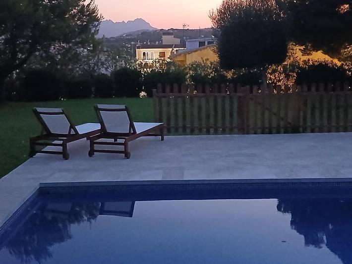 Villa für 8 Personen, mit Garten und Ausblick sowie Pool, kinderfreundlich in Moraira - 3
