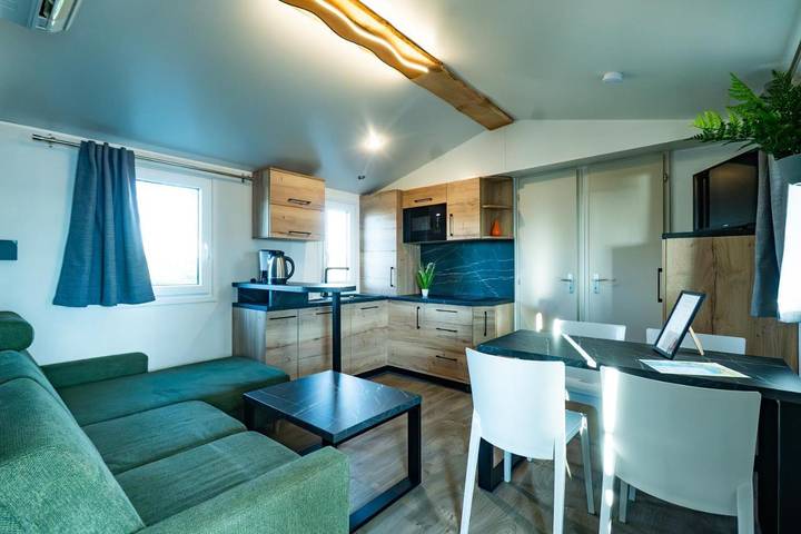 Ferienhaus für 4 Personen, mit Terrasse und Seeblick in Lübbenau