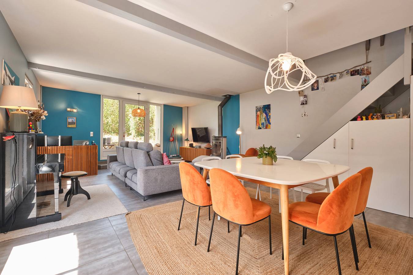 Holiday Home 'Jolie Maison' with Mountain View, Private Terrace and Wi-Fi in Saint-Martin-de-la-Cluze, Vercors