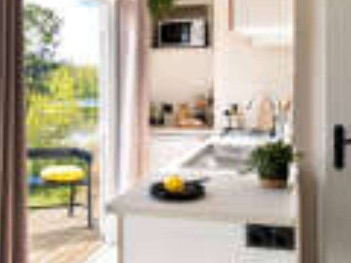 Mobil home pour 4 personnes, avec piscine, animaux acceptés