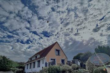 Cottage pour 5 personnes, avec jardin dans Plage du chemin des Bateaux