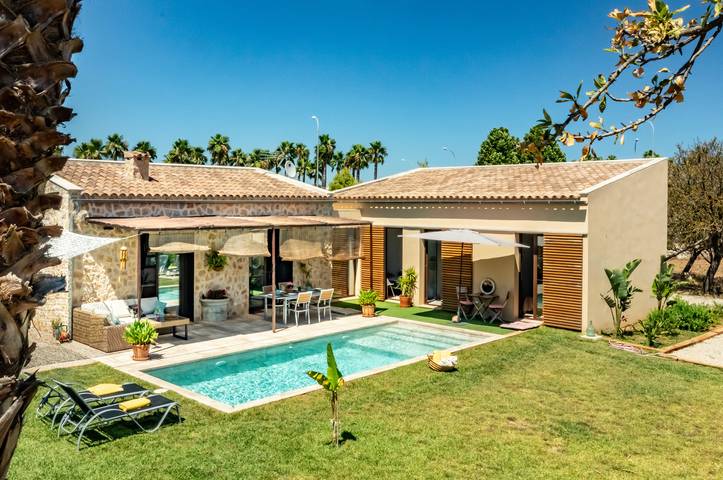 Villa für 6 Personen, mit Garten in Inca