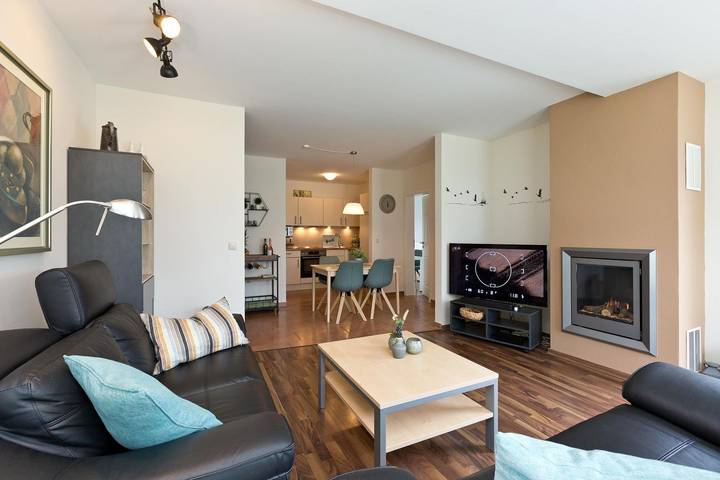 Ferienwohnung für 4 Personen, mit Terrasse und Sauna in Göhren-Lebbin, Mecklenburgische Seenplatte