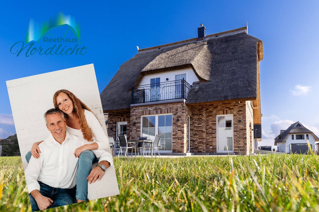 \"reethaus nordlicht\" a top-class vacation home on the baltic sea island of rügen. in Lancken, Dranske