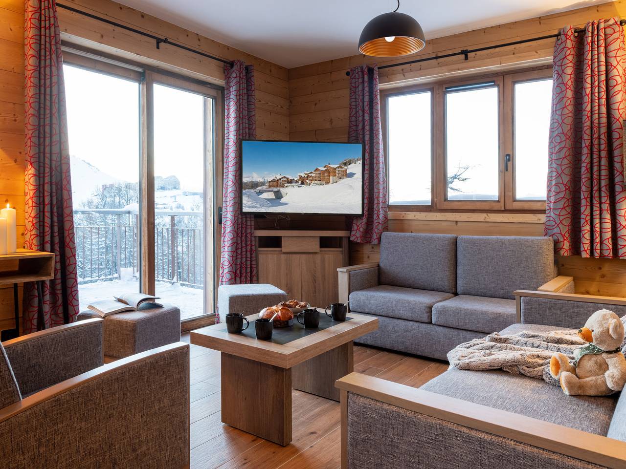 Appartement entier, Cgh Rés&Spa White Pearl 5* in La Plagne, La Plagne-Tarentaise