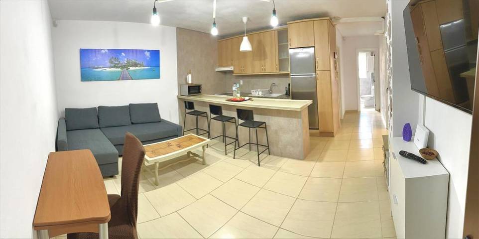 Appartement de vacances pour 4 personnes, avec Balcon ainsi que Terrasse et Vue