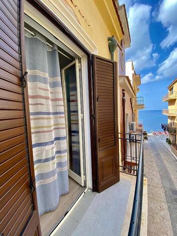 Gîte pour 4 personnes, avec vue et balcon à Trappeto
