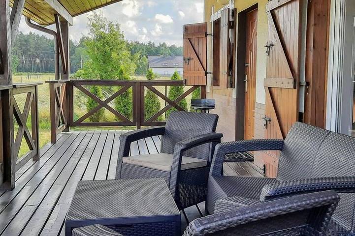 Ferienhaus für 5 Personen, mit Garten, mit Haustier