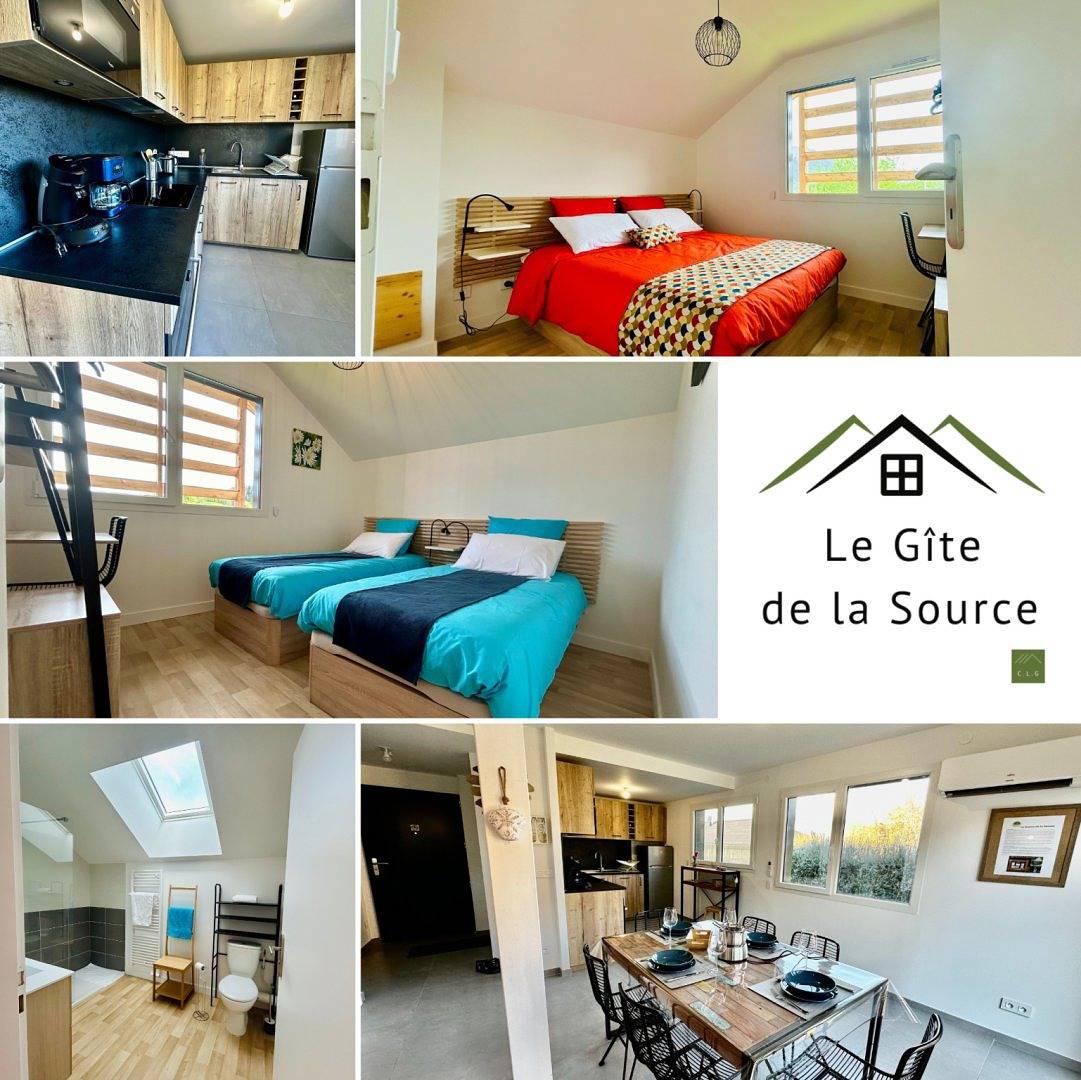 Gîte de la Source, 2 chambres, 2 sdb in Villard-d'Héry, Région de Chambéry