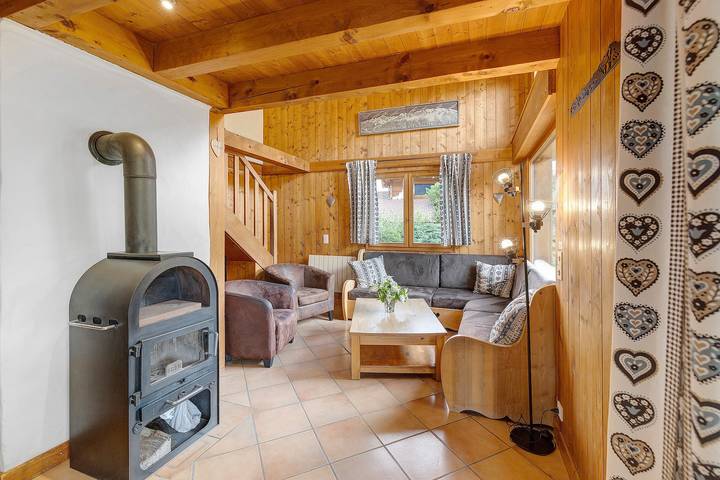 Chalet pour 10 personnes, avec jardin et sauna à Combloux - 2