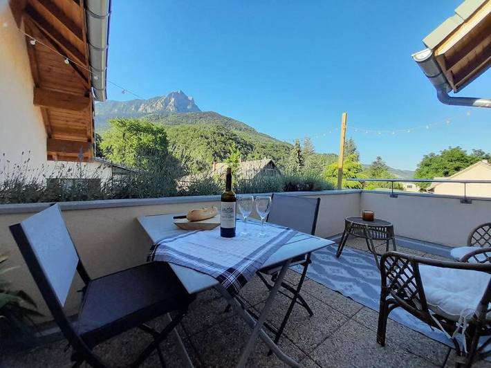 Appartement de vacances pour 6 personnes, avec Balcon et Vue