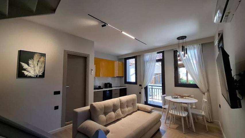Appartement de vacances pour 4 personnes, avec Balcon ainsi que Terrasse et Vue
