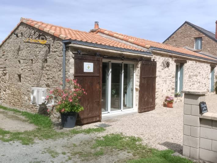Gîte pour 4 personnes, avec jardin et terrasse