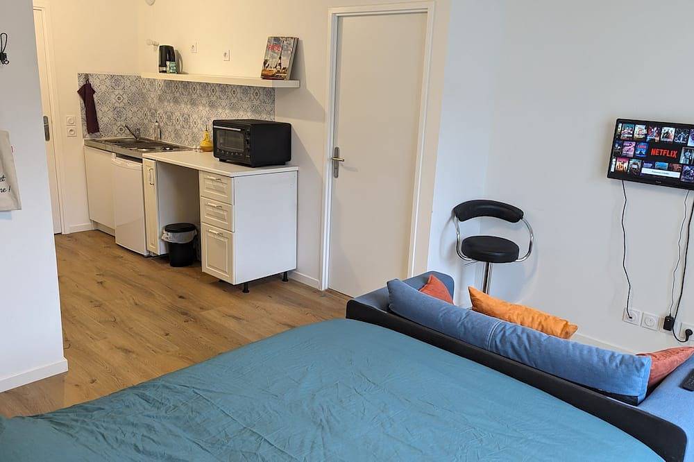 Entire apartment, Bright studio near Paris with easy access to Disneyland via the Rer A line in Champigny-sur-Marne, Val-de-Marne