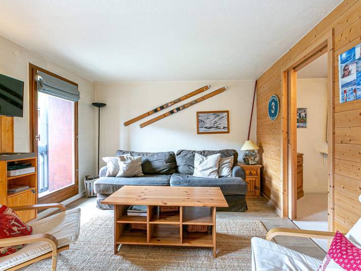 Appartement de vacances pour 6 personnes, avec balcon à Val-d'Isère