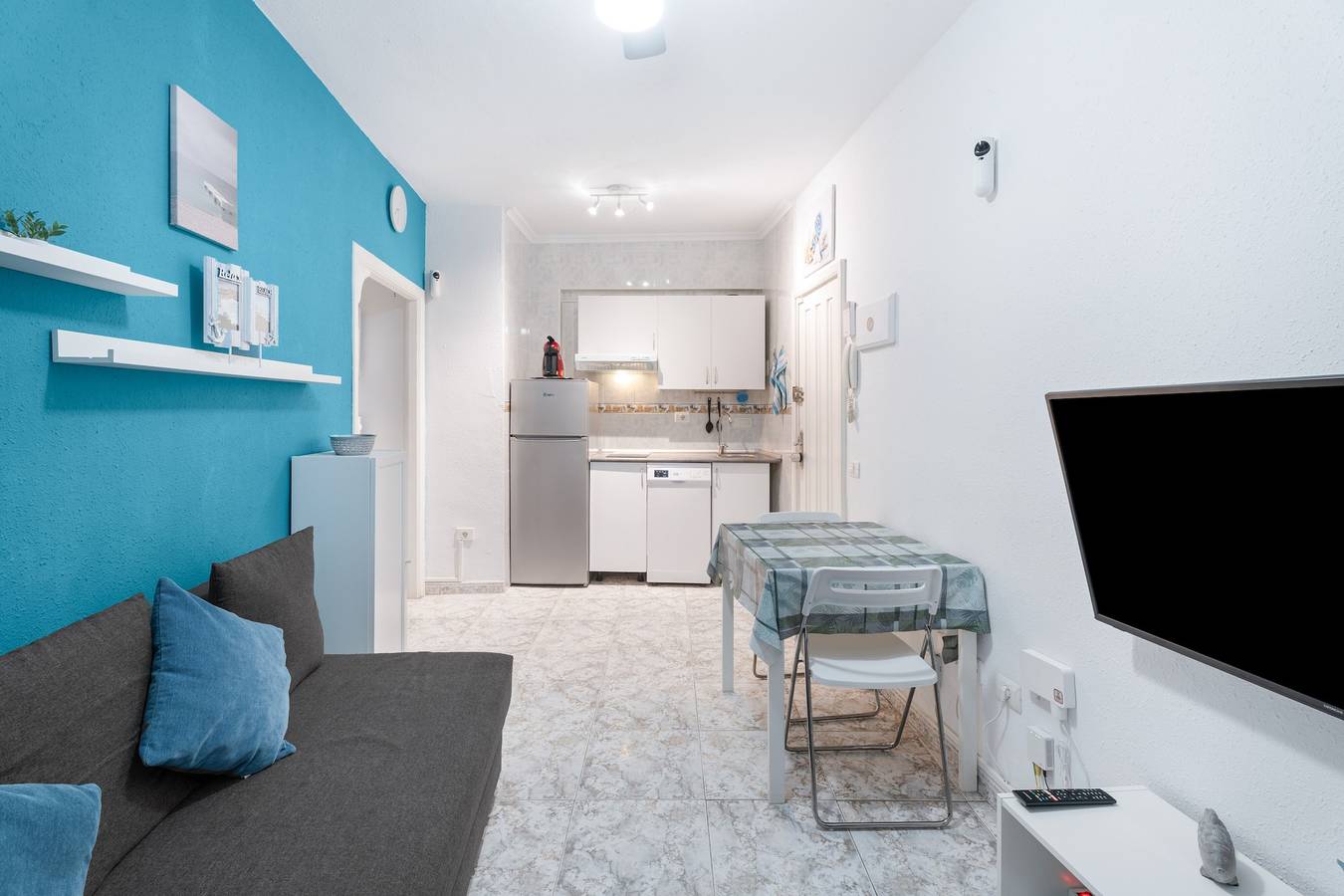 Modernes Apartment Mar Del Sur in Las Galletas, Teneriffa, nahe Strand in Las Galletas, Arona