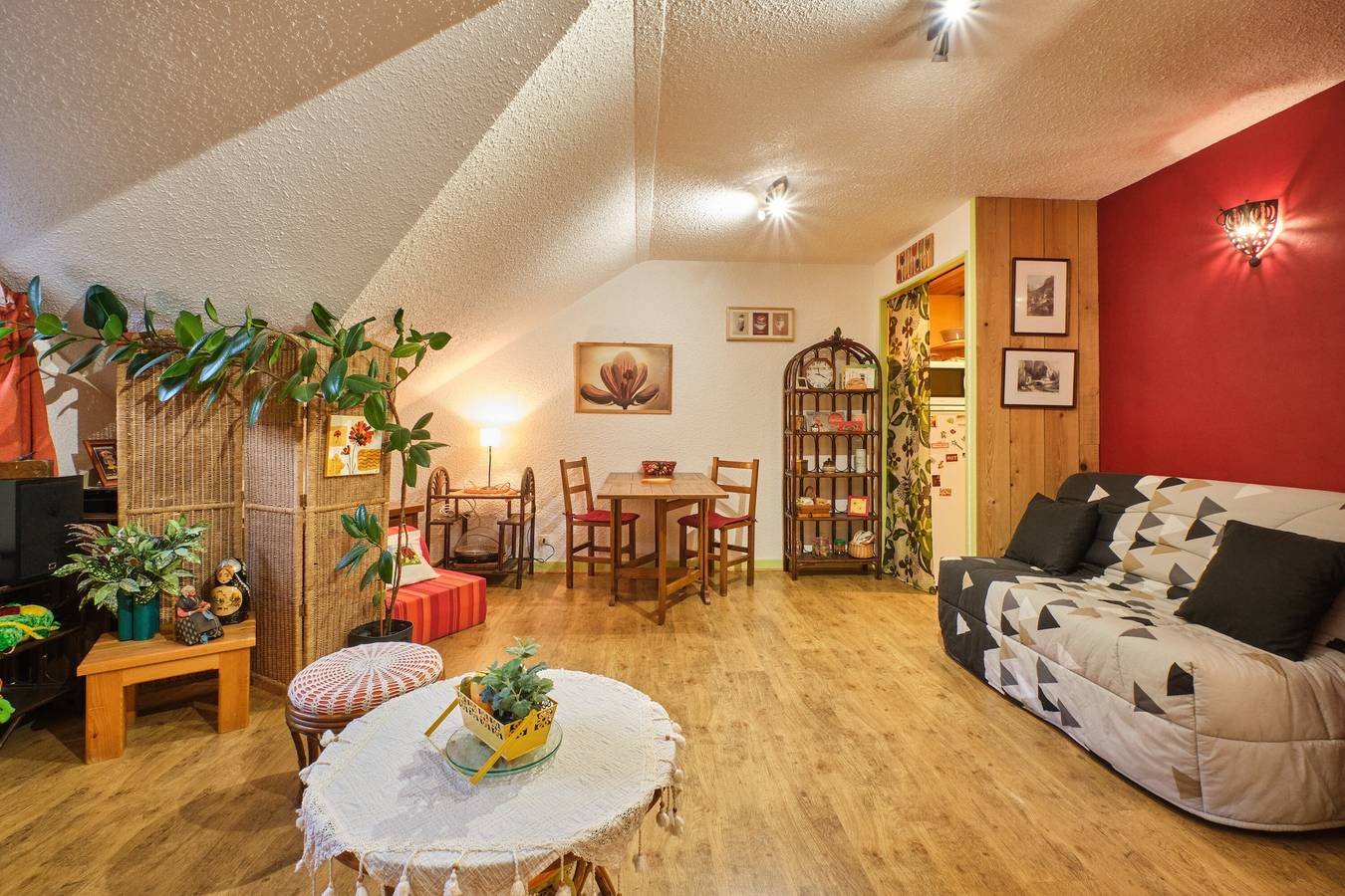 Studio entier, Studio L'edelweiss 4 personnes in Saint-Pierre-de-Chartreuse, Isère