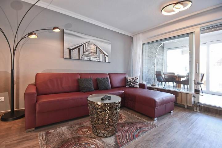 Ferienwohnung für 4 Personen, mit Balkon in Norderney Weststrand