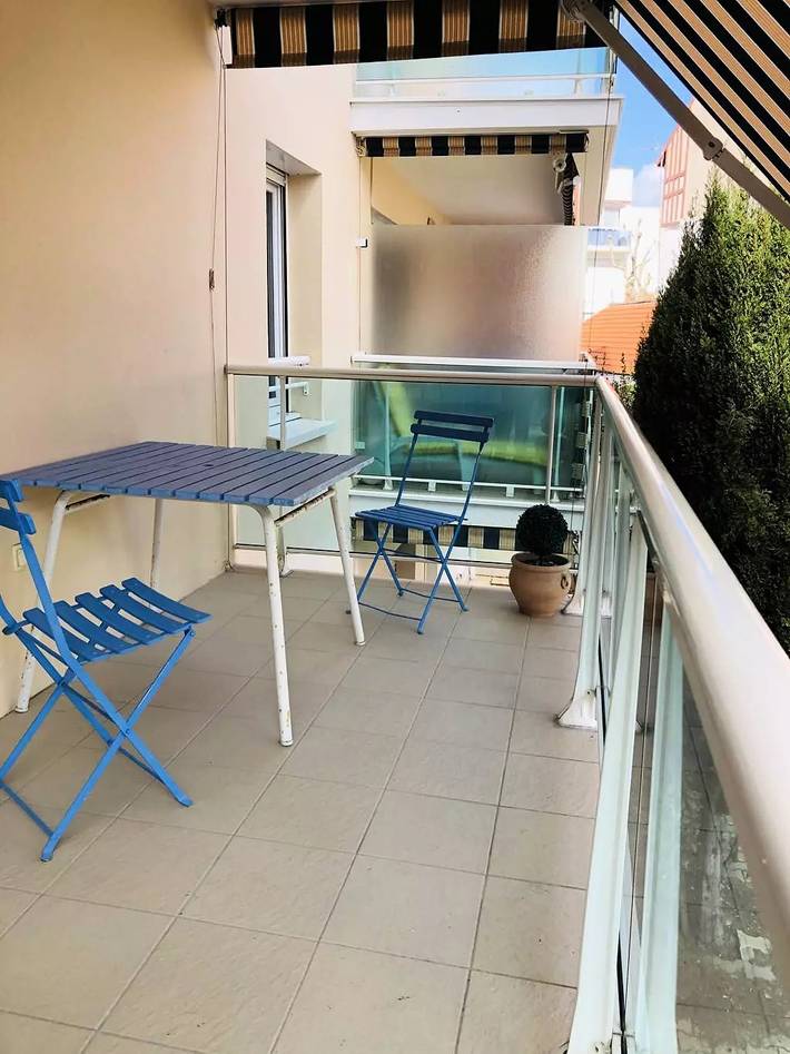 Gîte pour 4 personnes, avec vue et balcon dans Gare D Arcachon